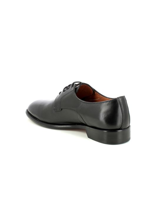 stringata derby elegante da uomo in pelle nera MELLUSO | U90618X