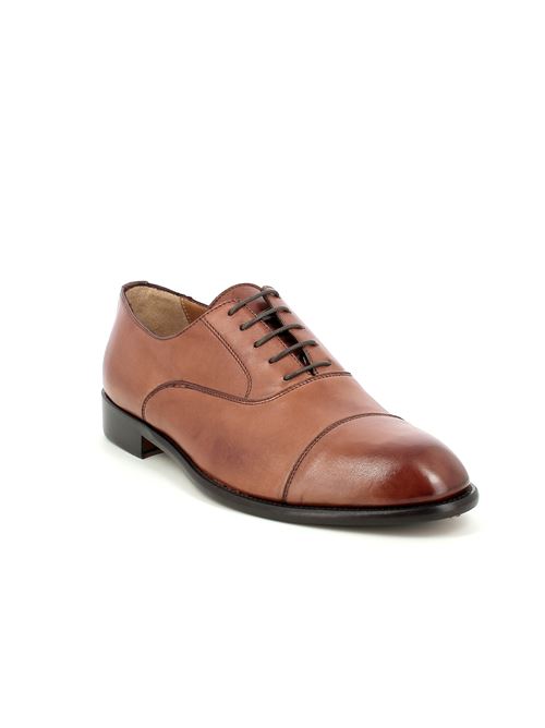 stringata francesina elegante da uomo in pelle marrone bruciato MELLUSO | U90619Y