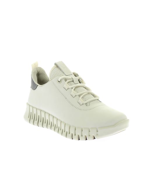 Gruuv W - sneakers da donna in pelle bianca ECCO | 21820360718