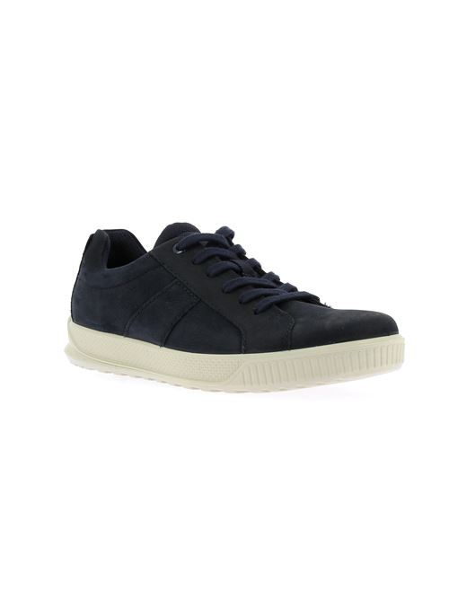 Byway sneakers da uomo in nabuk blu ECCO | 50159451117