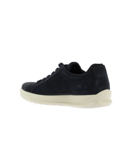 Byway sneakers da uomo in nabuk blu ECCO | 50159451117