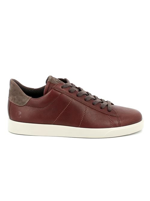 Street Lite M - stringata da uomo in pelle marrone ECCO | 52135456359