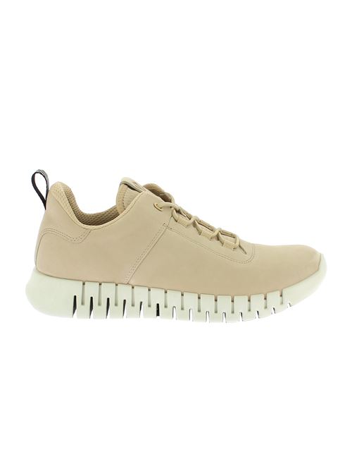 Gruuv M - sneakers da uomo in nabuk beige ECCO | 52520451728