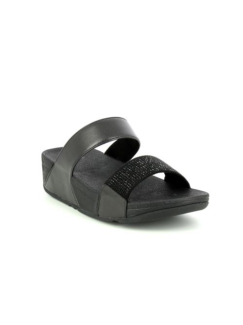 Lulu Crystal sabot da donna in ecopelle e strass nero FITFLOP | EC4090