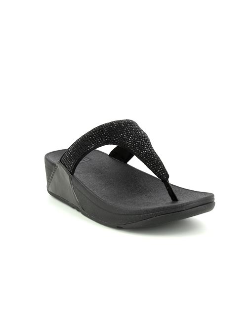 Lulu Crystal infradito da donna in strass nero FITFLOP | EC5090