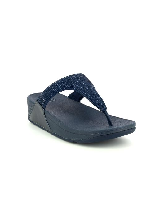 Lulu Crystal infradito da donna in strass blu FITFLOP | EC5399