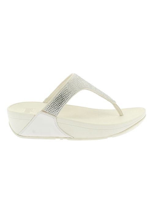 Lulu Crystal infradito da donna in strass bianco FITFLOP | EC5477