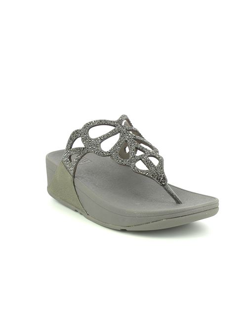 Bumble Crystal infradito da donna in strass grigio FITFLOP | H69054