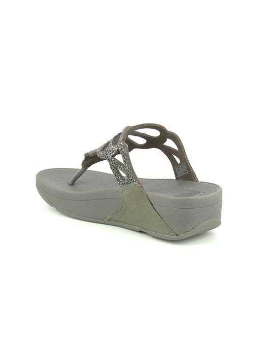 Bumble Crystal infradito da donna in strass grigio FITFLOP | H69054