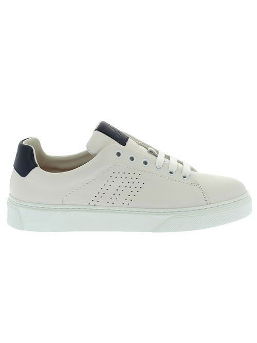 sneakers da uomo in pelle bianca FRAU | 28M3X