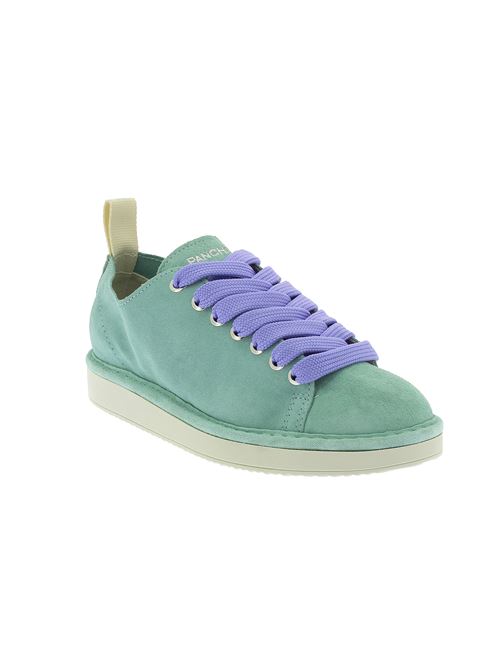 P01 sneakers da donna in camoscio verde acqua PANCHIC | P01W011-00552113