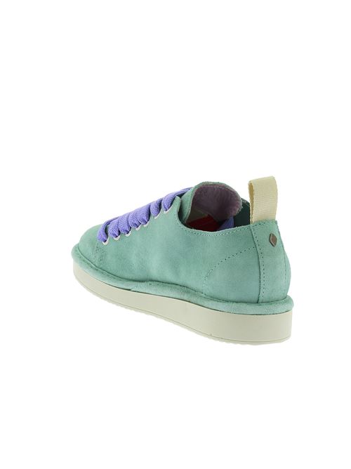 P01 sneakers da donna in camoscio verde acqua PANCHIC | P01W011-00552113