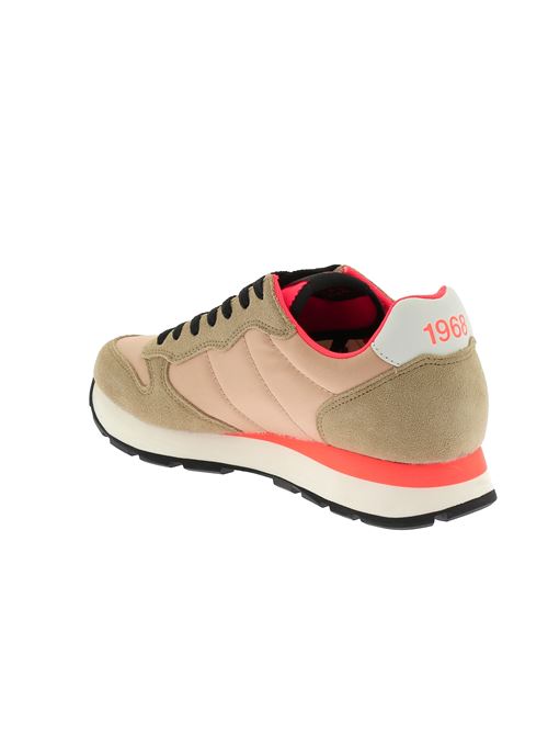 Tom Fluo - sneakers da uomo in camoscio e tela beige SUN68 | Z3410216