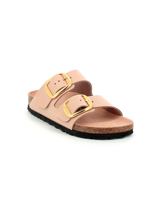 Arizona Big Bukle da donna in pelle shine new beige BIRKENSTOCK | ARIZONA1026553