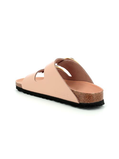 Arizona Big Bukle da donna in pelle shine new beige BIRKENSTOCK | ARIZONA1026553