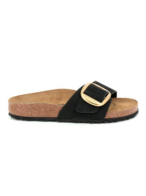 Madrid Big Buckle da donna in nabuk black BIRKENSTOCK | MADRID1023373