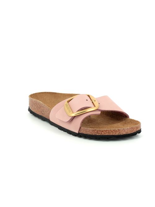 Madrid Big Buckle da donna in nabuk soft pink BIRKENSTOCK | MADRID1027056