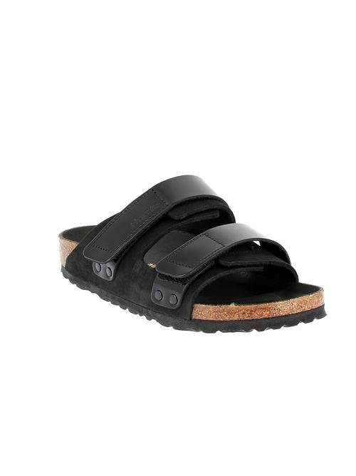 Uji sabot da donna in pelle e nabuk black BIRKENSTOCK | UJI1026570