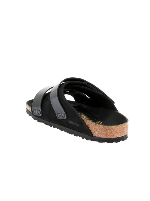 Uji sabot da donna in pelle e nabuk black BIRKENSTOCK | UJI1026570