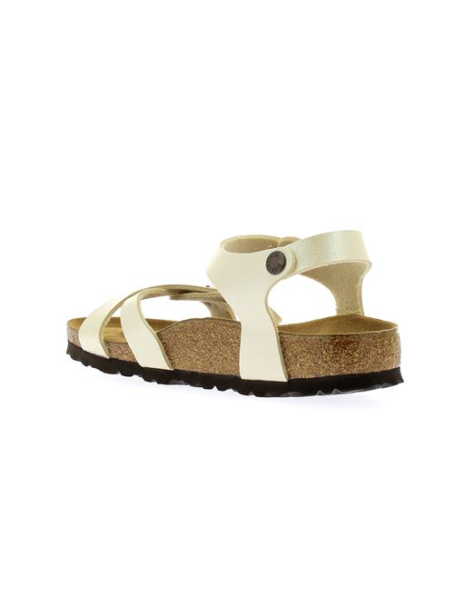 modello Kumba sandalo da donna in birko flor beige perlato BIRKENSTOCK | KUMBA026183