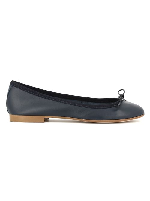 ballerina da donna in pelle blu BERTOSSI | 4212X