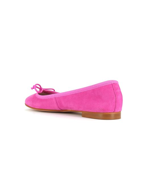 ballerina da donna in camoscio fucsia BERTOSSI | 4212Z