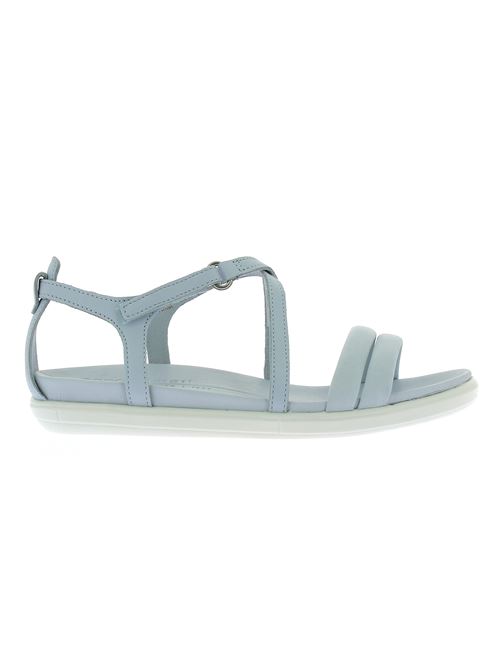 sandalo da donna modello Simpil in pelle azzurra ECCO | 20923360566