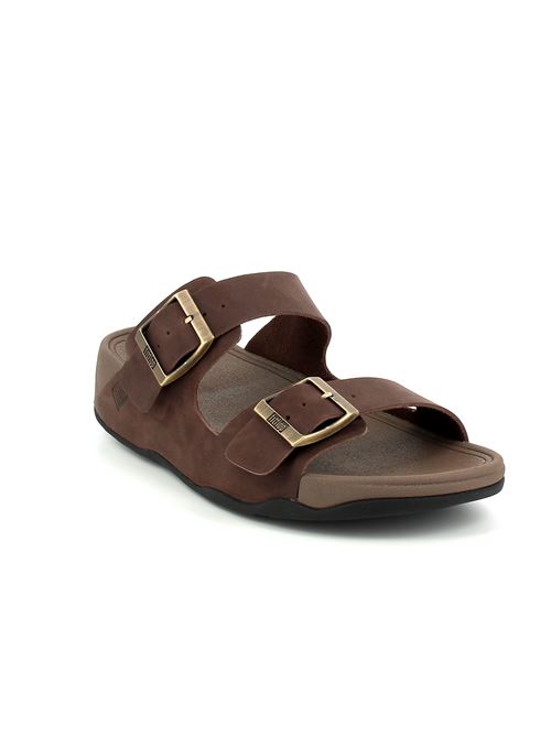 Gogh Moc Mens sabot da uomo in nabuk testa di moro FITFLOP | GD2167