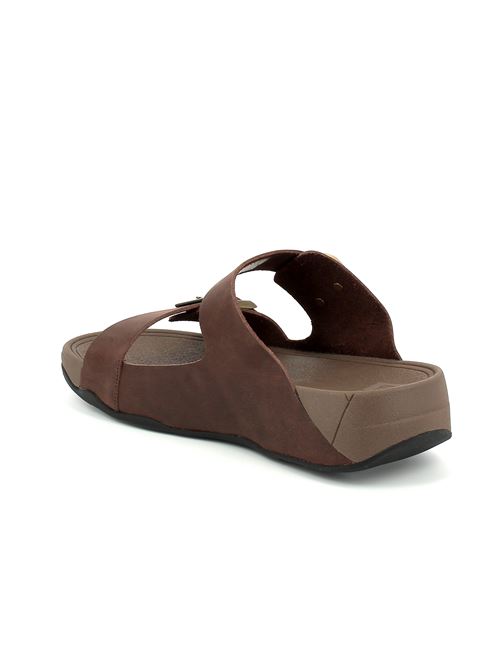 Gogh Moc Mens sabot da uomo in nabuk testa di moro FITFLOP | GD2167