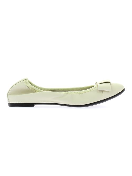 ballerina da donna in pelle beige chiaro FRAU | 70P2Y