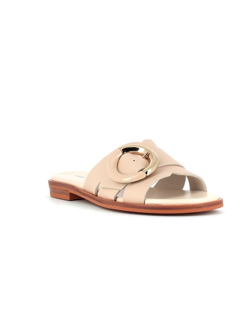 sabot da donna in pelle beige FRAU | 86P7X