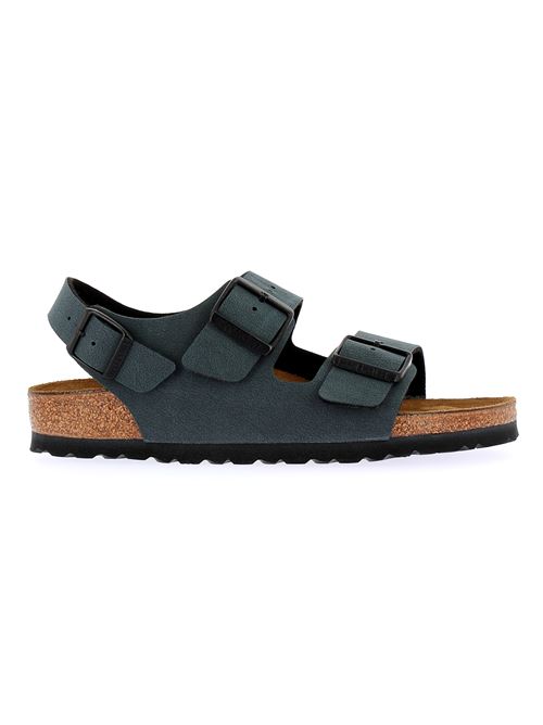 modello Milano sandalo unisex in birko flor basalto BIRKENSTOCK | MILANO634513